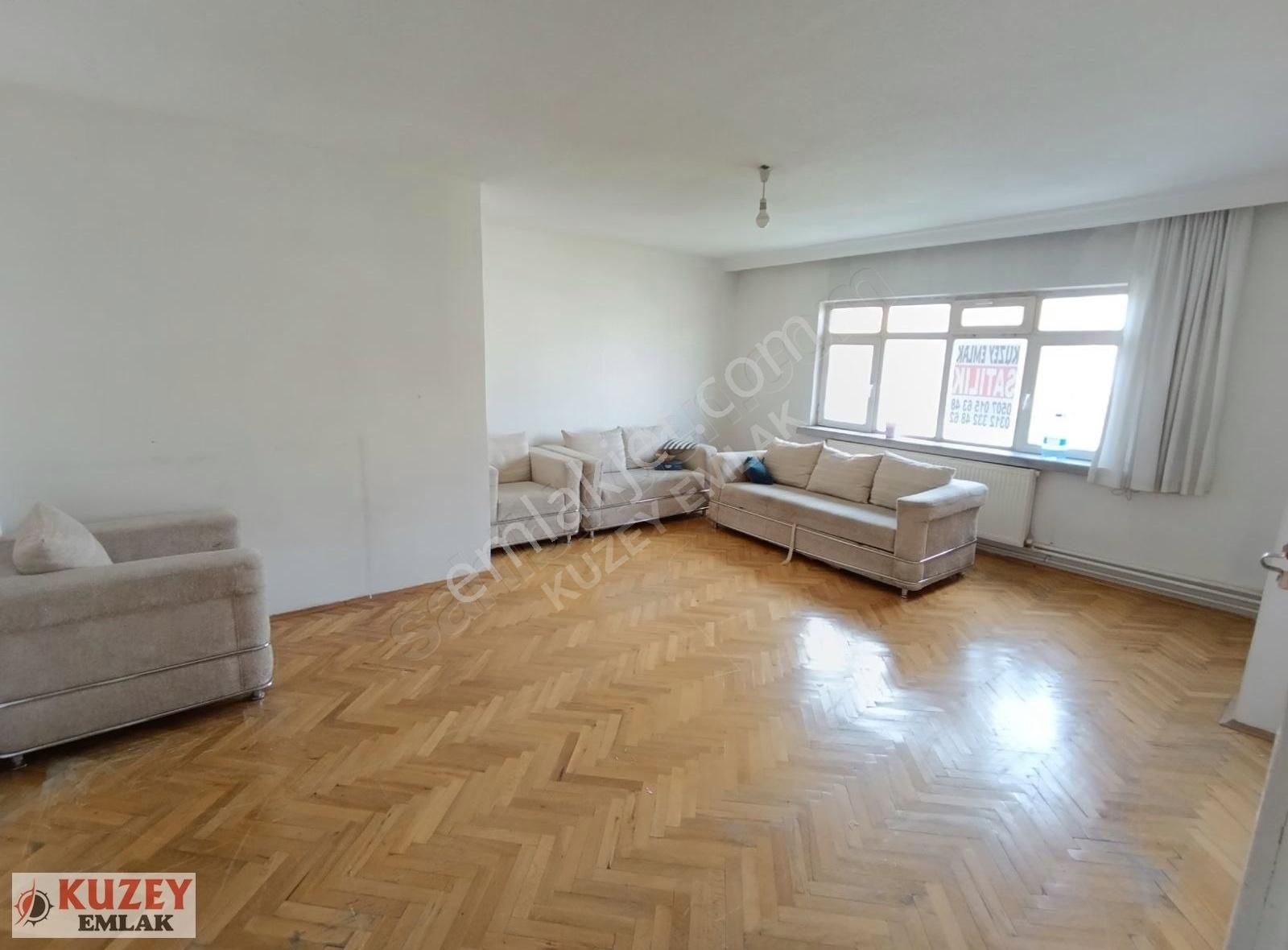 Kuzey Emlak'tan Vatan Cadde Cepheli Katta 3+1 Bağımsız Salon