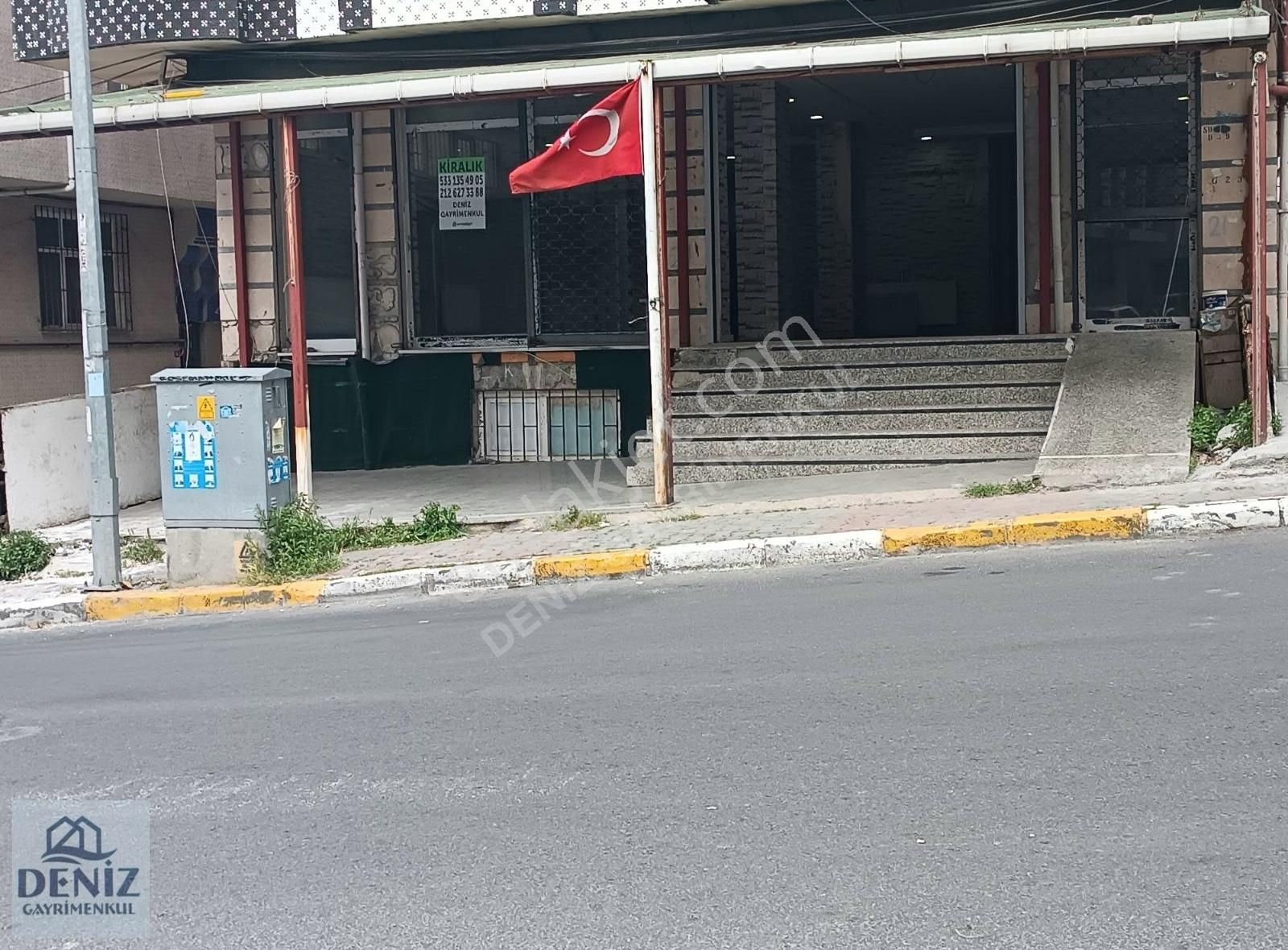 Deniz Gayyrimenkulden 250 M2 Dükkan Depo Mağaza Markete Uygun