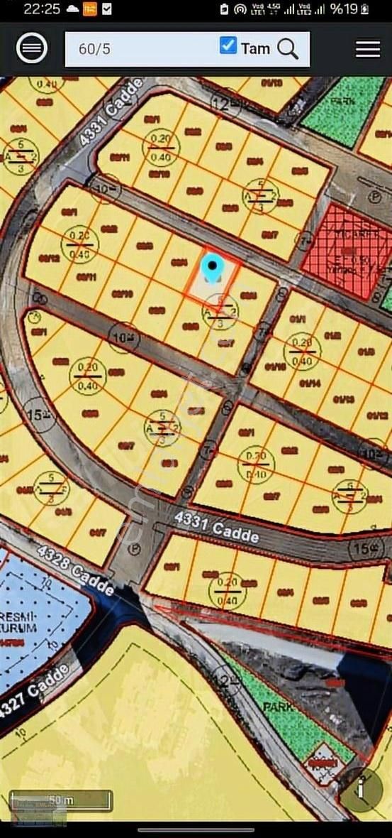 Eskişehir Yoluna Çok Yakın Villa Parseli