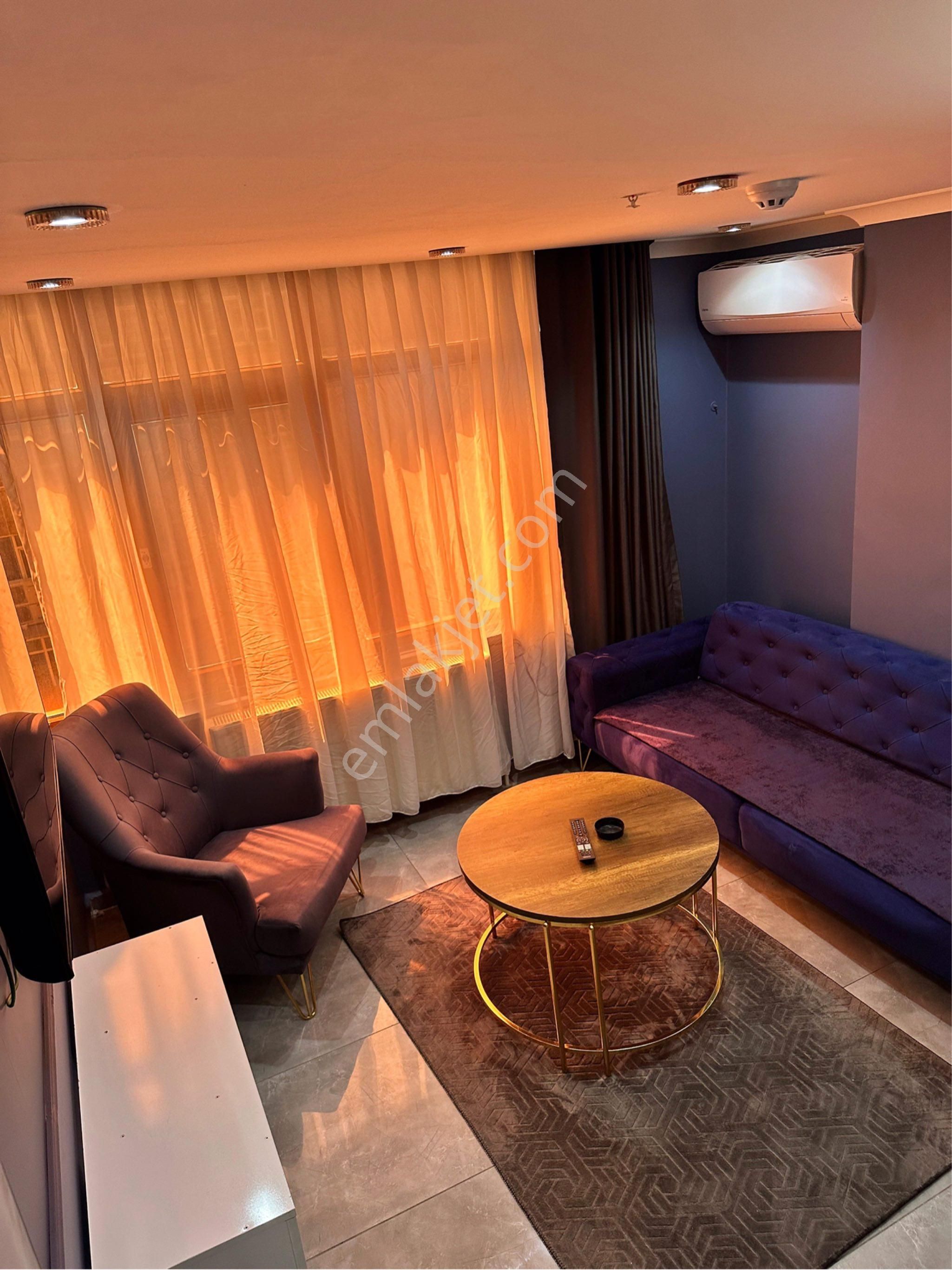 Gaziosmanpaşa Lüx Kiralık Sıfır Eşyalı Günlük Aylık 1+0 1+1 2+1