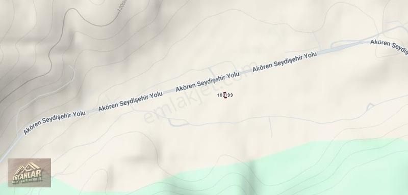 Akören Kayasu Da Asfalta Yakın Yatırımlık 433 M' Tarla...