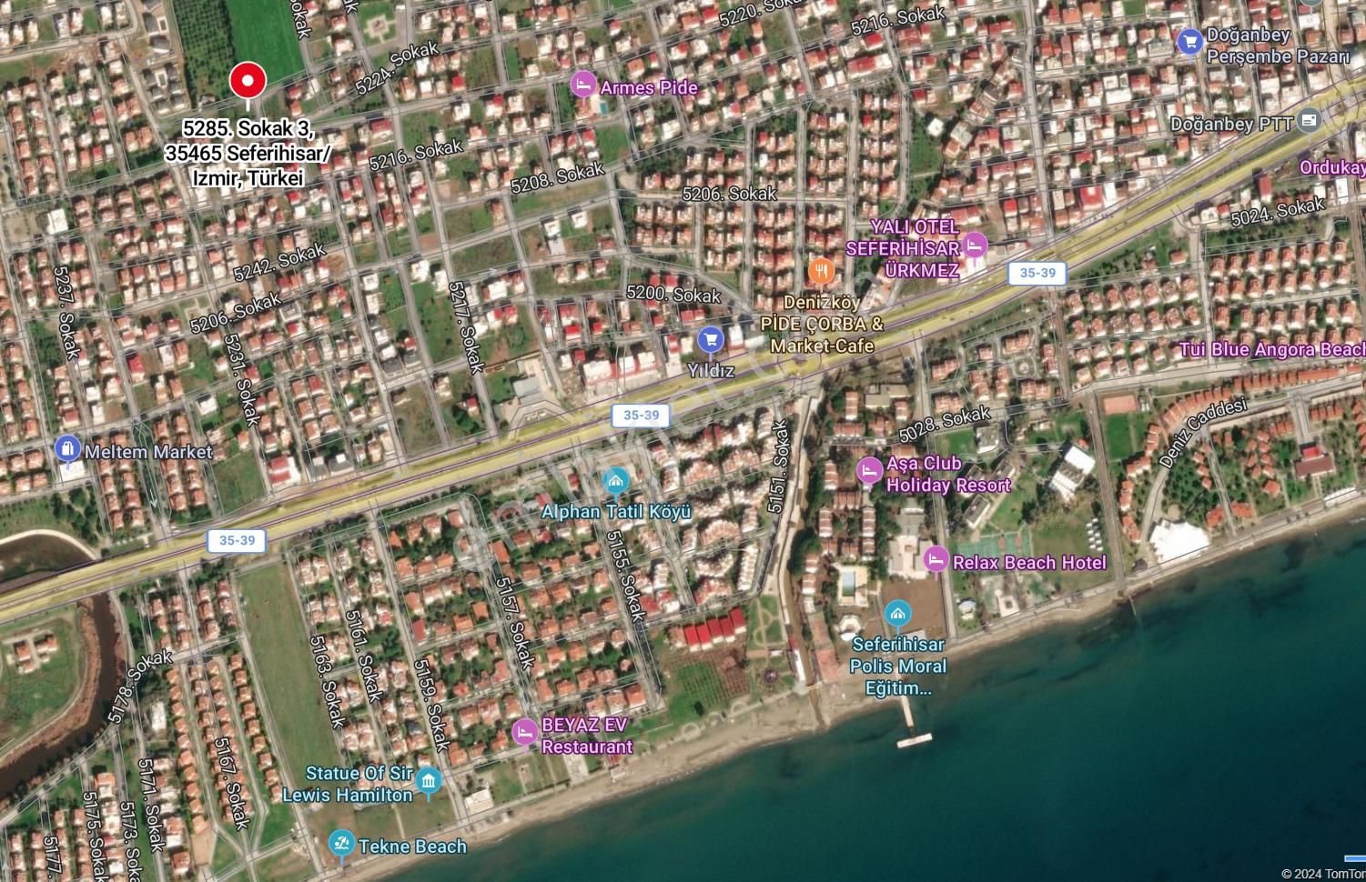 274 M² - Köşe Arsa - Villa Arsası - Denize 700 Metre!