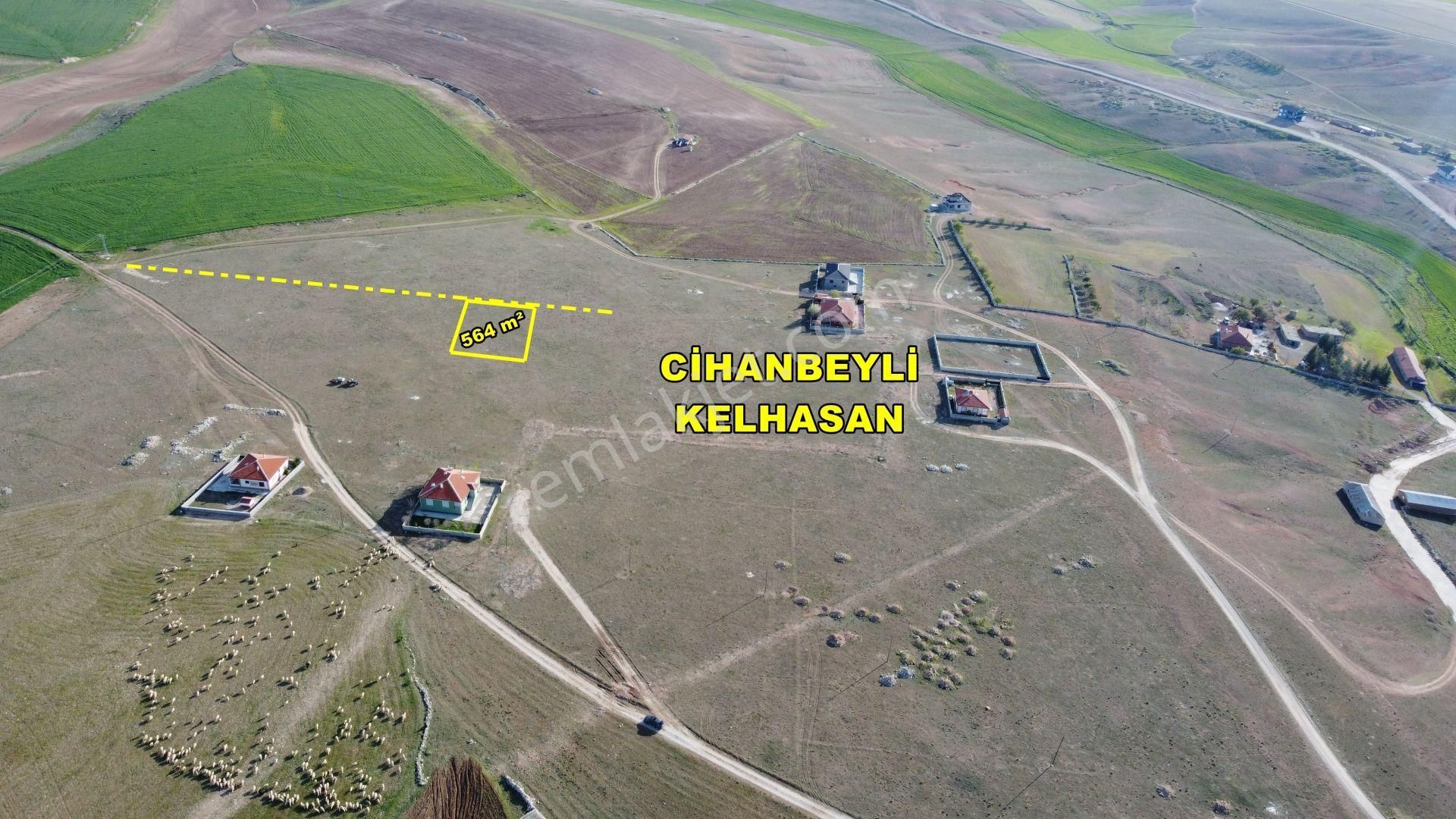 Konya / Cihanbeyli'de Hesaplı Yatırım Fırsatı 564 M² Konut İmarlı Arsa
