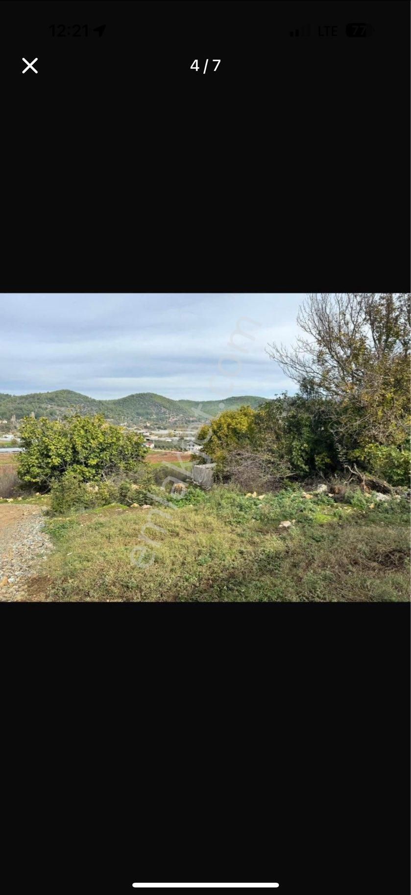 Fethiye Kabağaç 110m2 Tiny House Arazisi Köy İçi Elektrik Su Yol Yanında