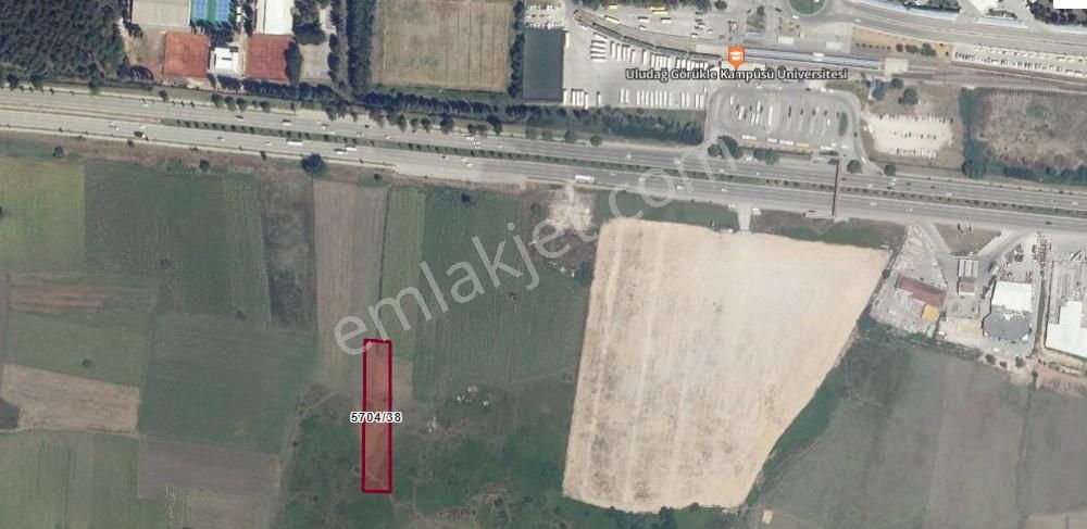 Uludağ Üniversitesi Karşısı /görükle -kurtuluş-merada/izmir Yoluna 1 Par./ 390 M2/satılık - Görsel 5
