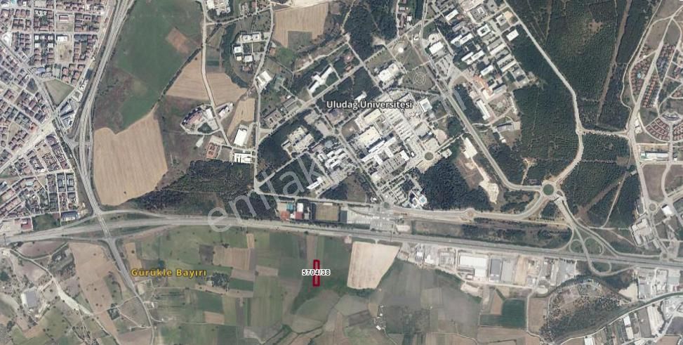 Uludağ Üniversitesi Karşısı /görükle -kurtuluş-merada/izmir Yoluna 1 Par./ 390 M2/satılık - Görsel 2