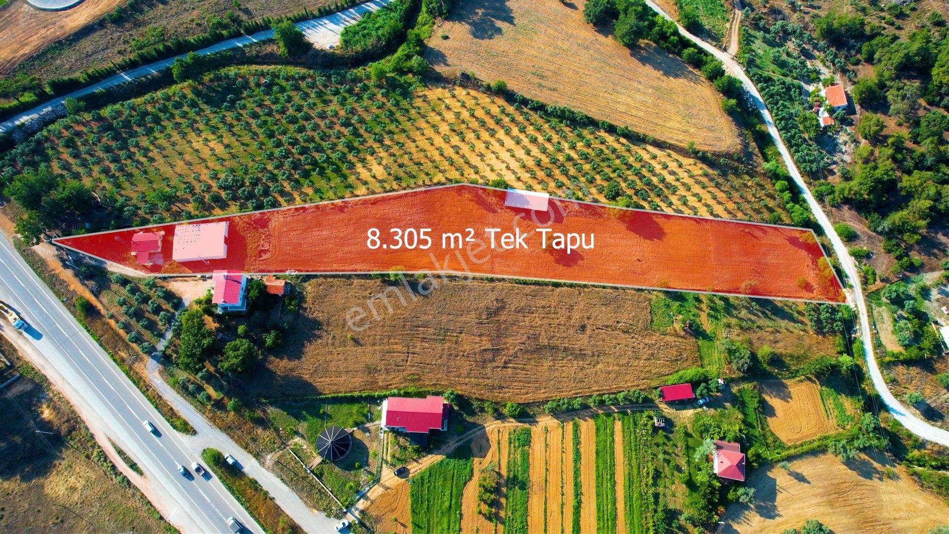 Menderes Ataköy’de Cadde Üzeri 8.305 M2 Tarla İçinde Çiftlik - Görsel 20