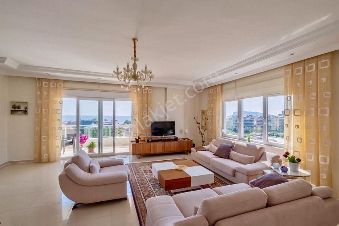 Alanya Kestel Panoramik Manzaralı Denize Yakın Eşyalı 3+2 Dubleks