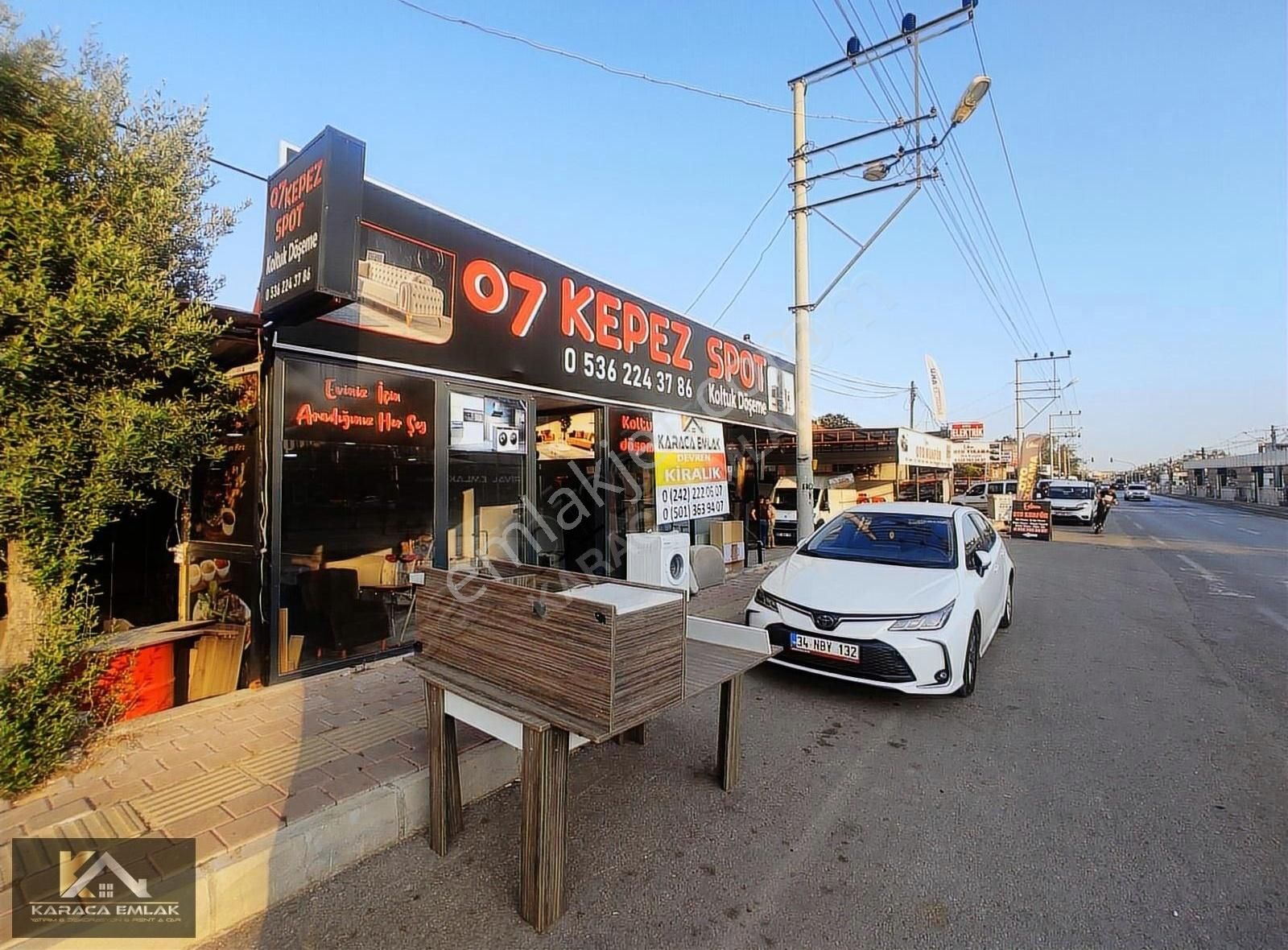 Yeşilırmak Caddesınde 3 Bölmeli Dükkan