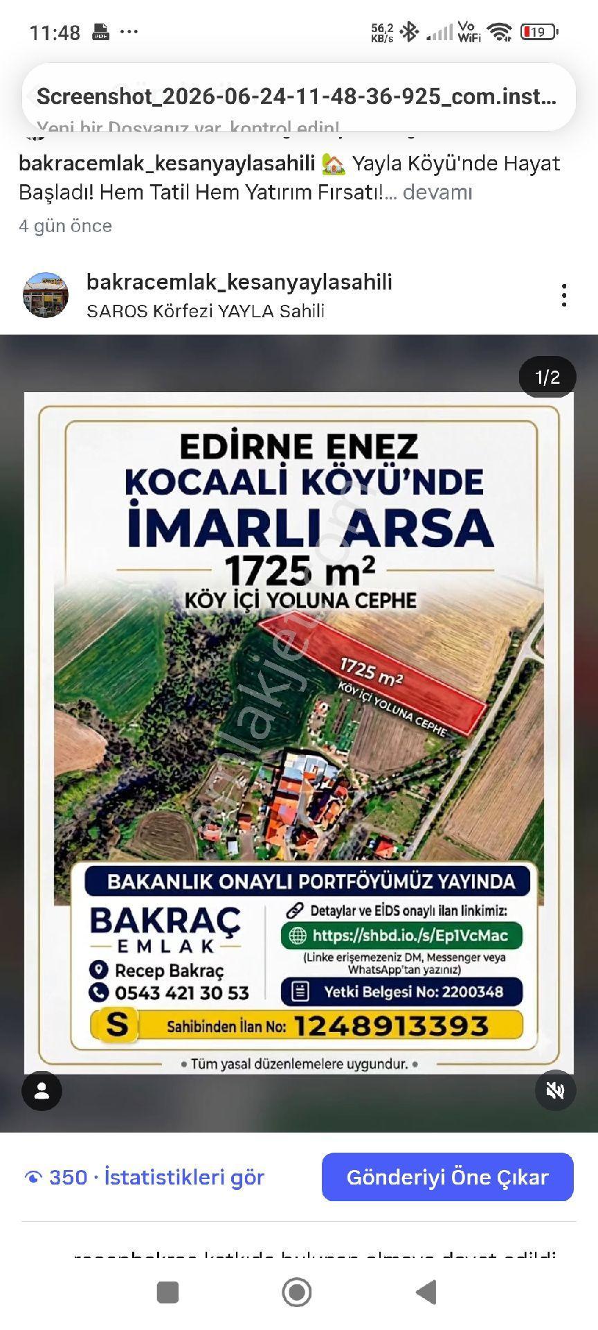 Edirne Enez Kocaali Mahallesinde Doğa İle İç İçe - Görsel 2