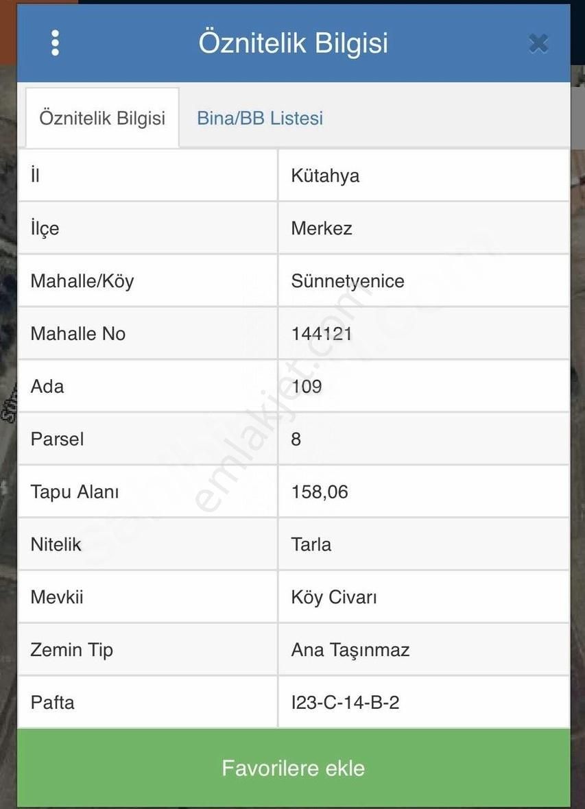 Dialog Piramit'ten Kütahya Sünnetyenice Köy Civarı Mevkii Tarla
