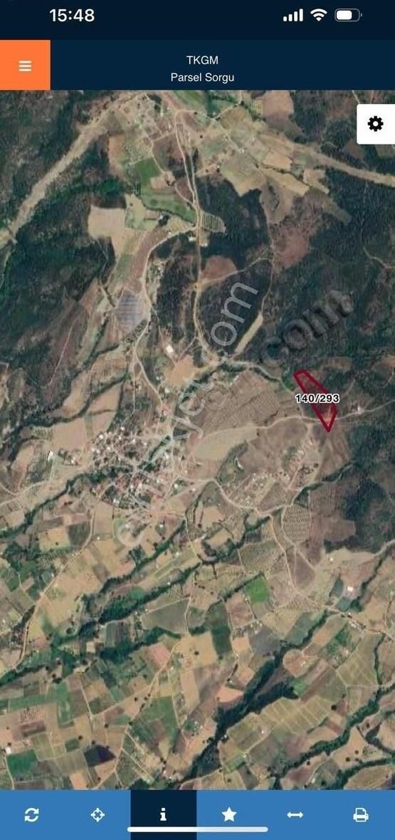 Kestel Kayacıkta Yapı Kayıt Belgeli 12 Dönüm Arazi