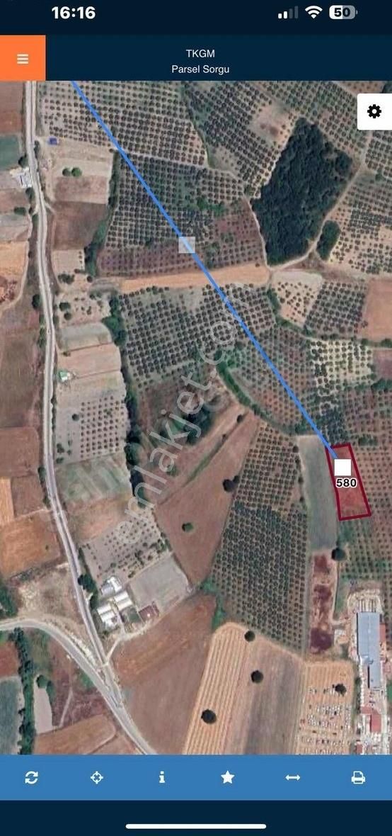 Mudanya Hançerli De Fırsat Yatırımlık Yer