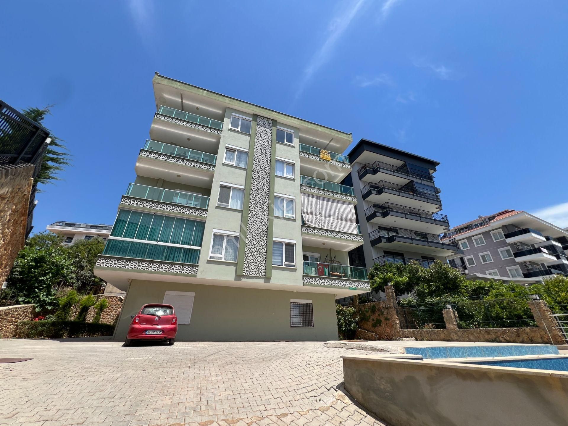 Alanya Obada Kiralık 3+1 Site İçi Havuzlu Masrafsız Geniş Daire