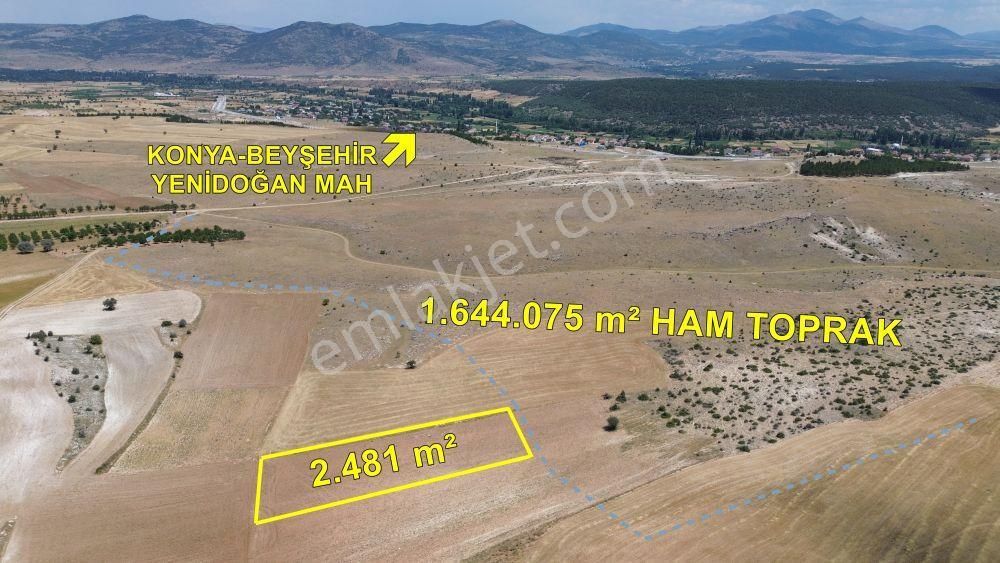 Beyşehir Yenidoğan-derebağ Da 2.481 M2 Müstakil Tapulu Arazi