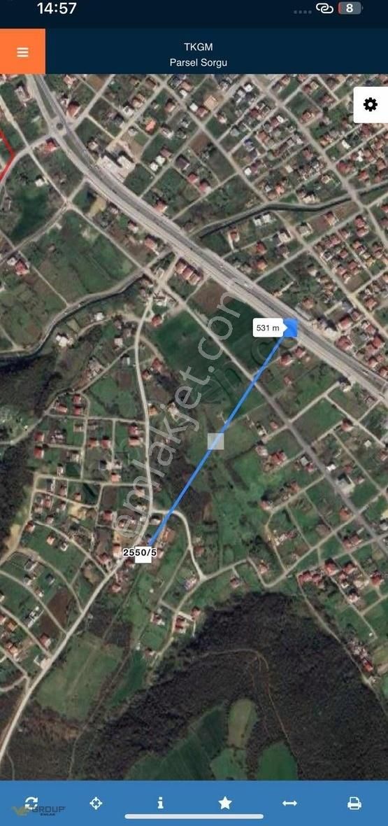 Çakırlar'da Full Denix Manzaralı Villa İmarlı Arsa
