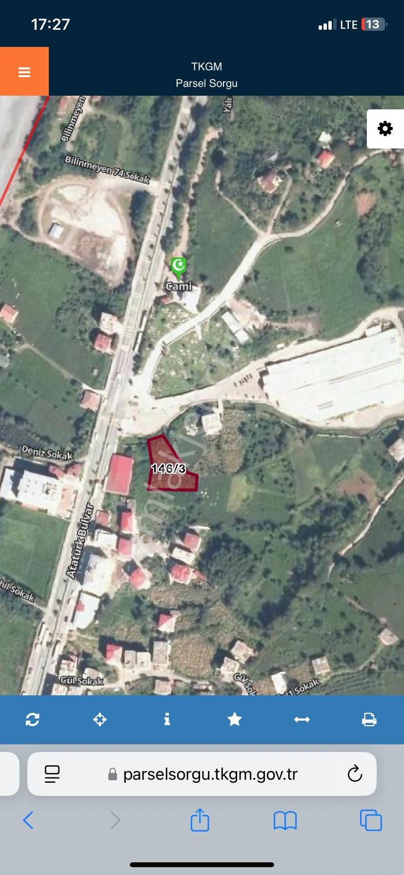 Artvin Kemalpaşa Sınıra 2 Dk Sarp Otel Karşısı 1422 M2