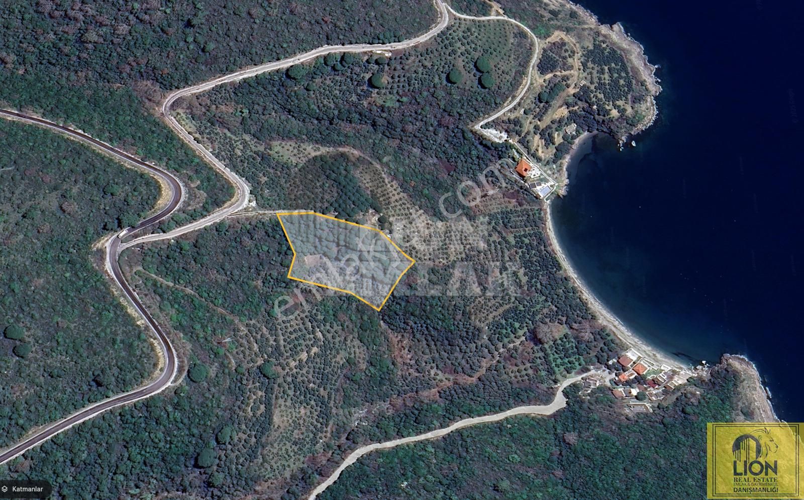 Marmara Asmalı Mahallesi Deniz Manzaralı 6496m² Satılık Arazi