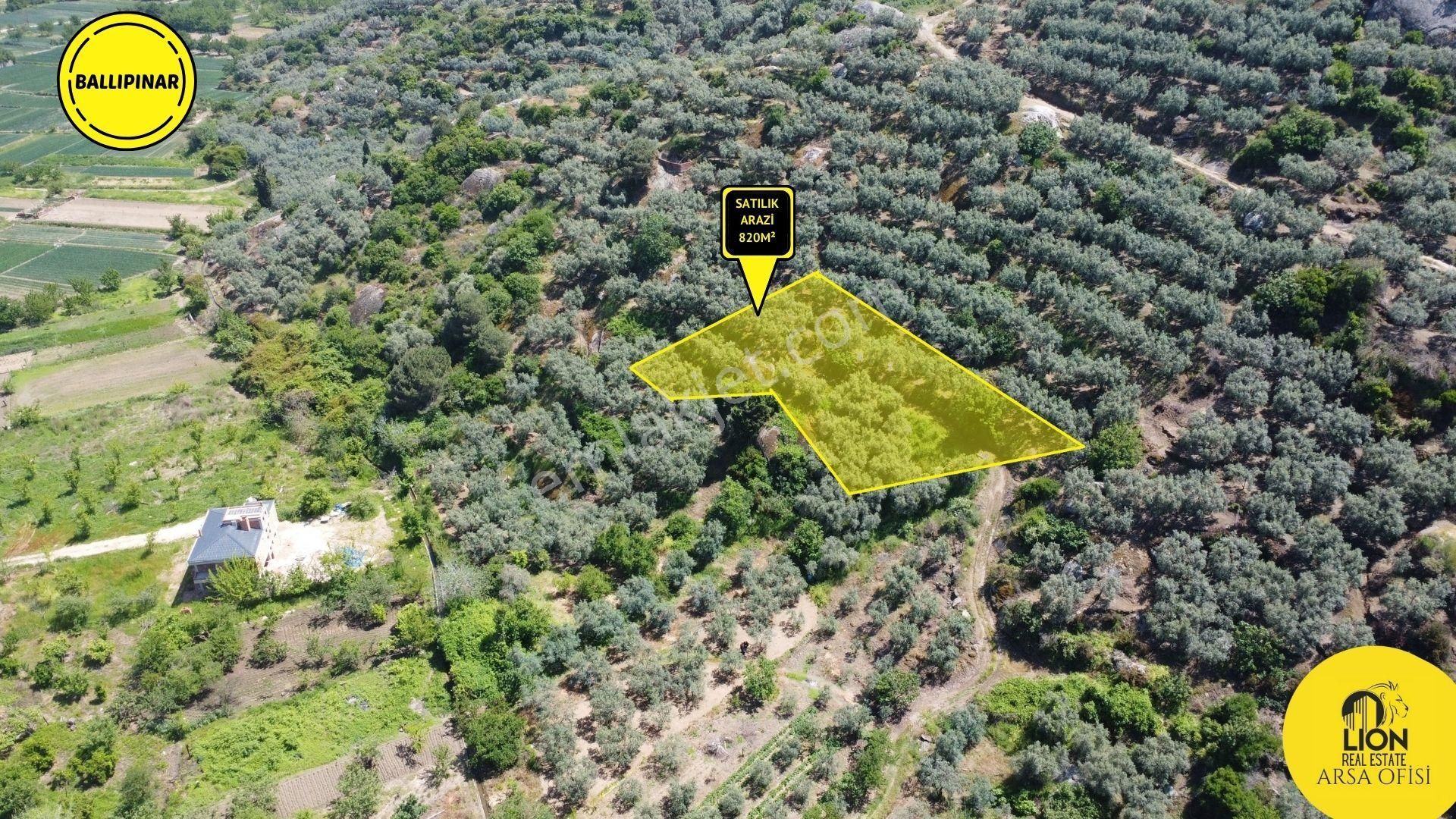 Erdek Ballıpınar Mahallesi Deniz Manzaralı Satılık 820m² Zeytinlik