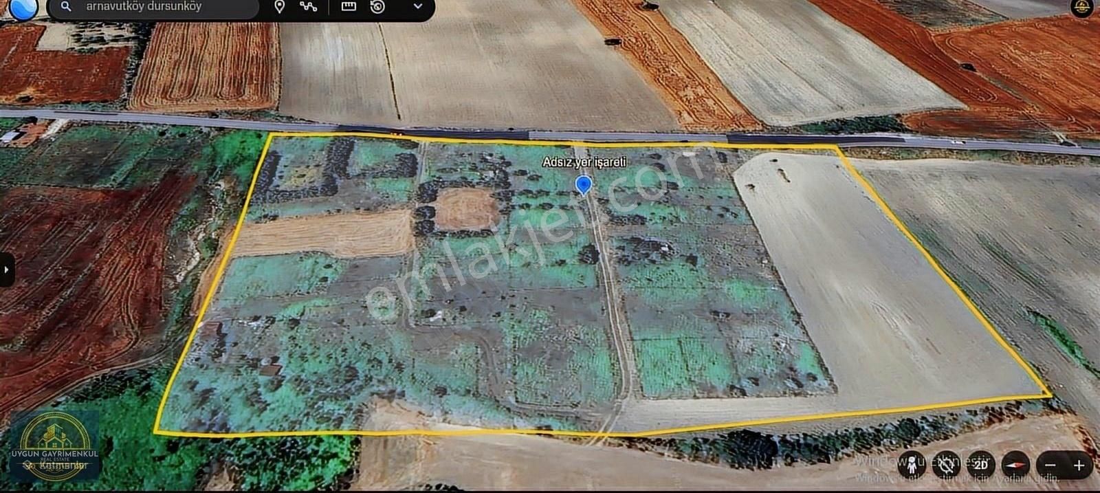Dursunköy'de 493 M² Satılık Arsa Yola Cephe, Yatırımlık Konum