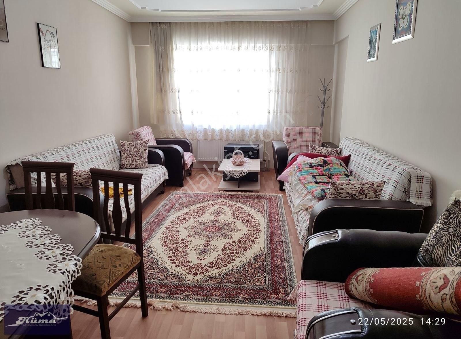 Hüma'dan Kaynak Mh'de 3+1 Full Eşyalı Kiralık Daire