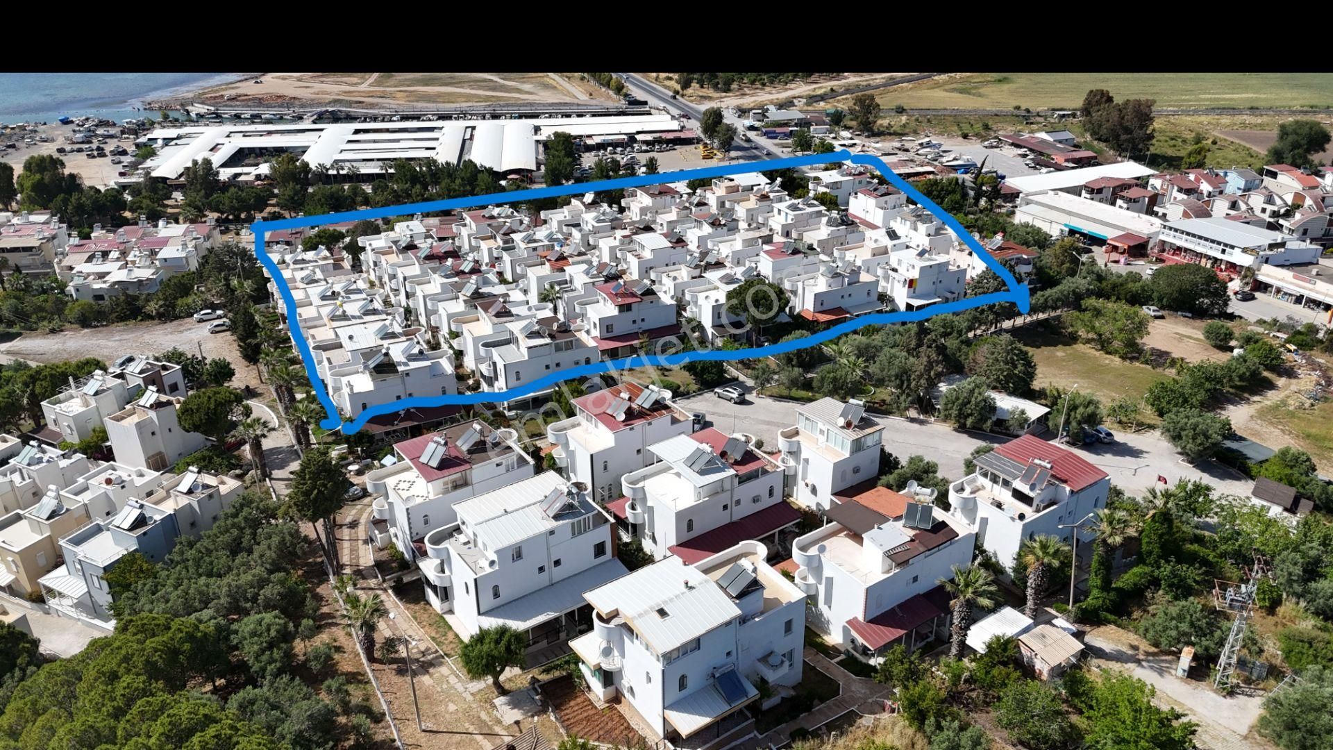Didim Mavi Şehir De Ful Deniz Manzaralı Ve Denize 100 Metre Mustakil Bahçeli Villalar Satıyoruz