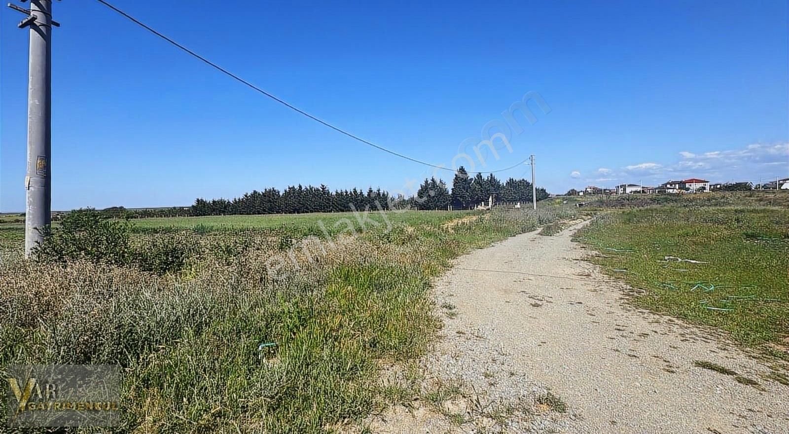 Tekirdağ Kapaklı Bahçeağılda Satılık Tek Tapu İmara Sınır Tarla