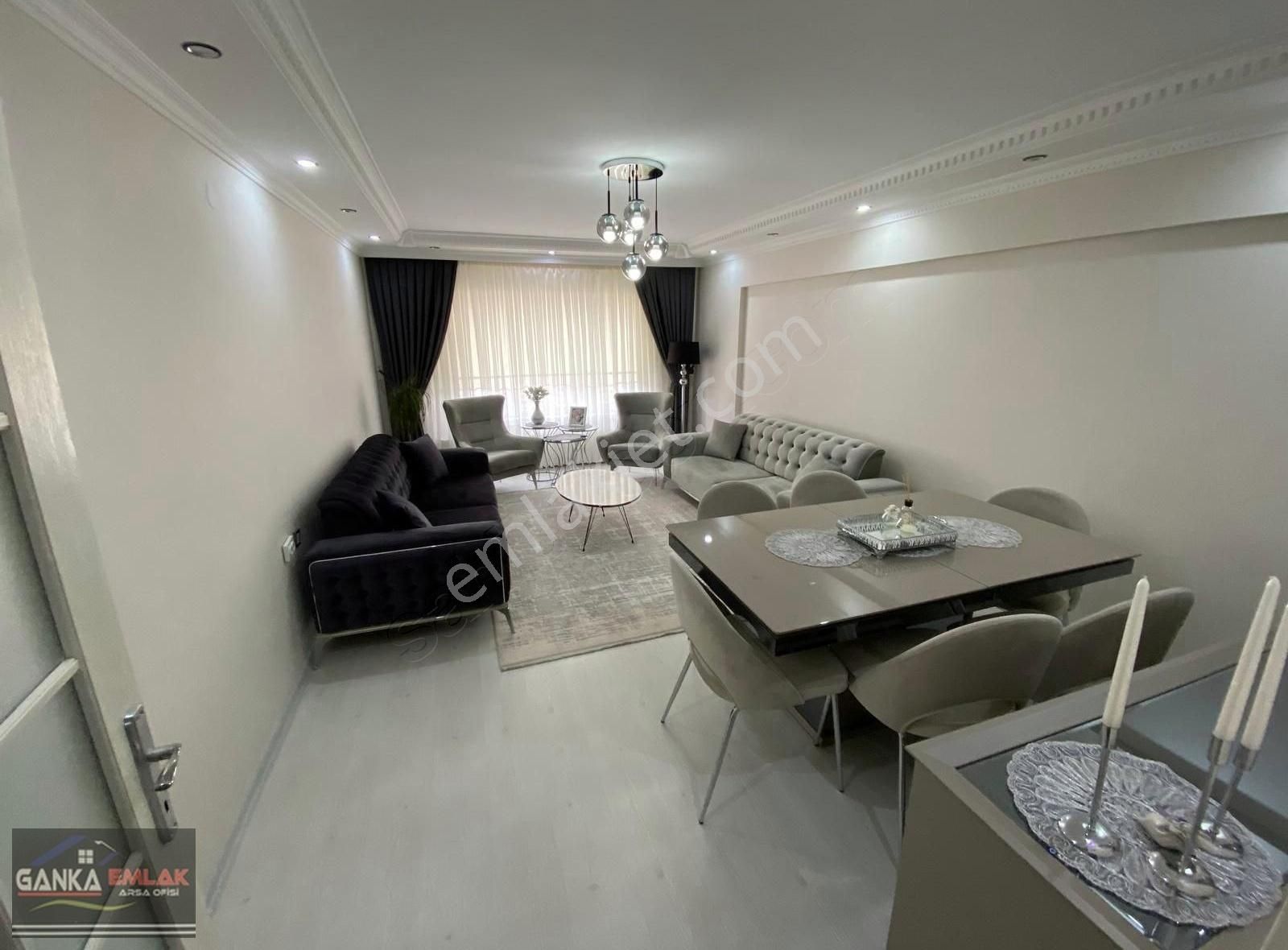 Ganka'dan Bağlarbaşın'da Katta 3+1 Full Yapılı Manzaralı Daire