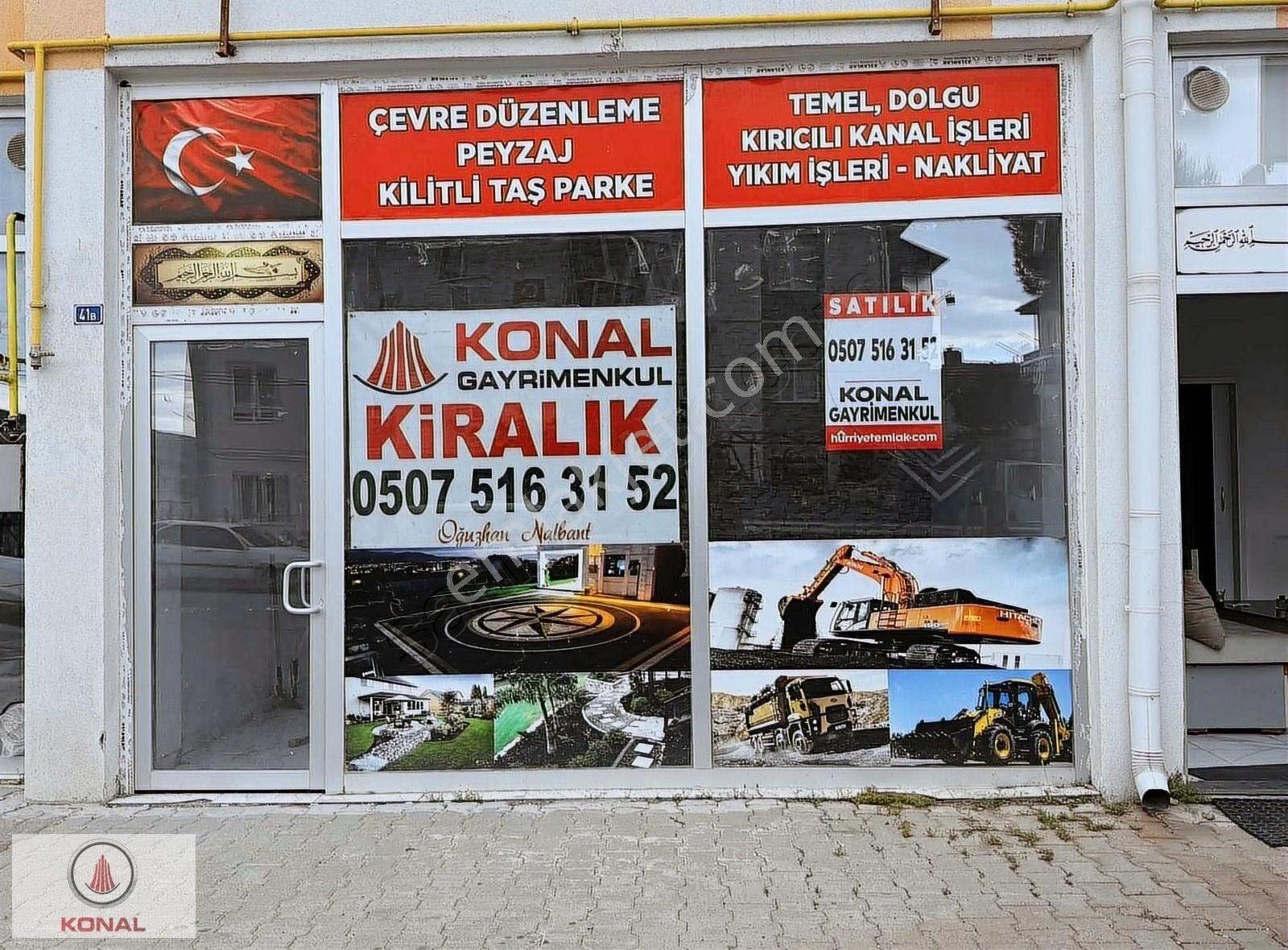 Erkilet Osmangazi De Kiralık Dükkan