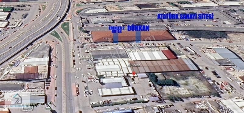 2 Noter Yanı Atatürk Sanayi Sağ Cephe 370m2 Satılık Dükkan