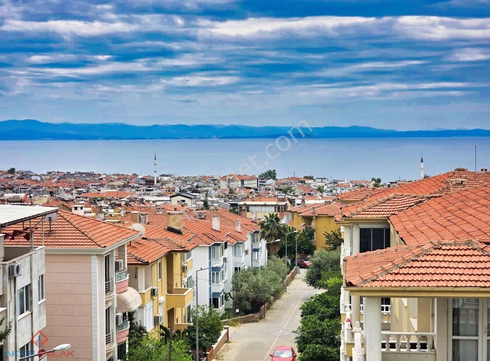 ▀aktiften Altınoluk Merkezde Full Deniz Manzaralı 6+1 Dubleks