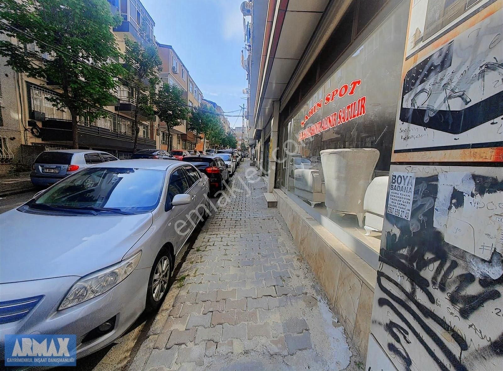 Armax'tan Hüriyet Mah Kiralık İki Katlı Dükan İşyeri İmalathane