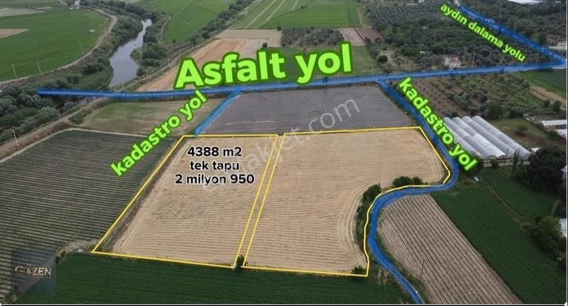 Aydın Efelerde Tek Tapu 4300 M2 Bahçe Vasıflı Arazi - Görsel 12