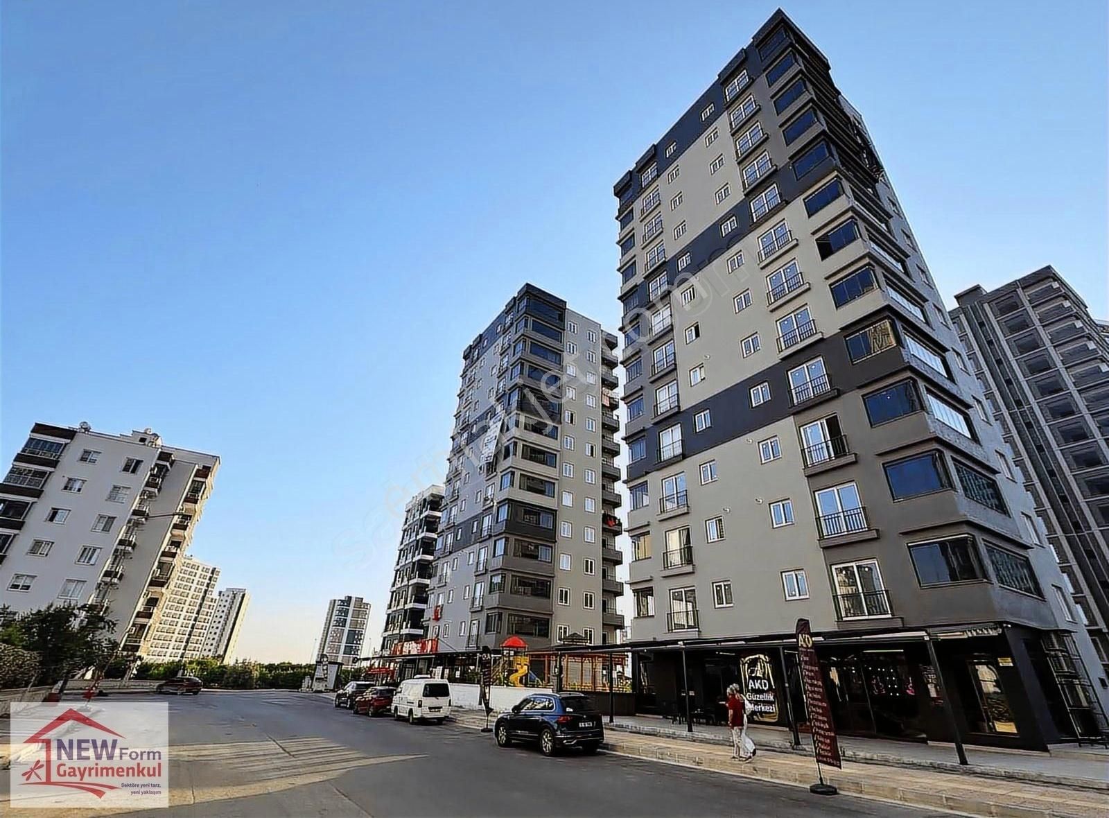 New Form'dan Akdeniz Mahallesinde Kiralık 3+1 Site İçerisi Daire