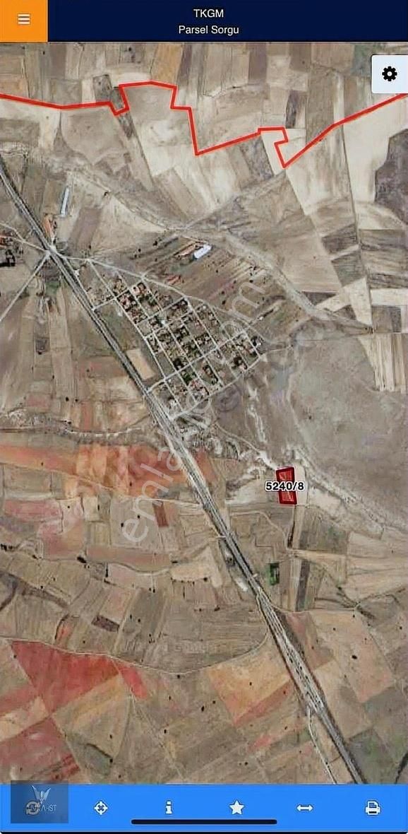 Eskişehir Seyitgazi Taşlıkta Satılık 7.324,68 M2 Arsa