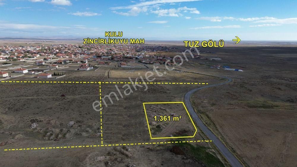 Kulu Zincirlikuyu Da 1.361 M2 Müstakil Tapulu Villa Arsası