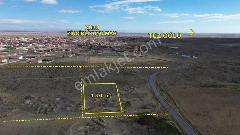 Kulu Zincirlikuyu Da 1.370 M2 Müstakil Tapulu Villa Arsası