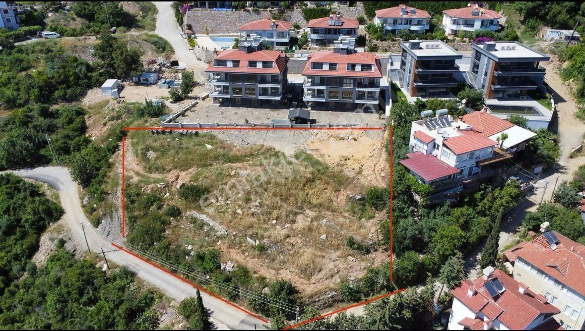 Alanya/büyükhasbahçe Deniz Manzaralı Satılık Arsa