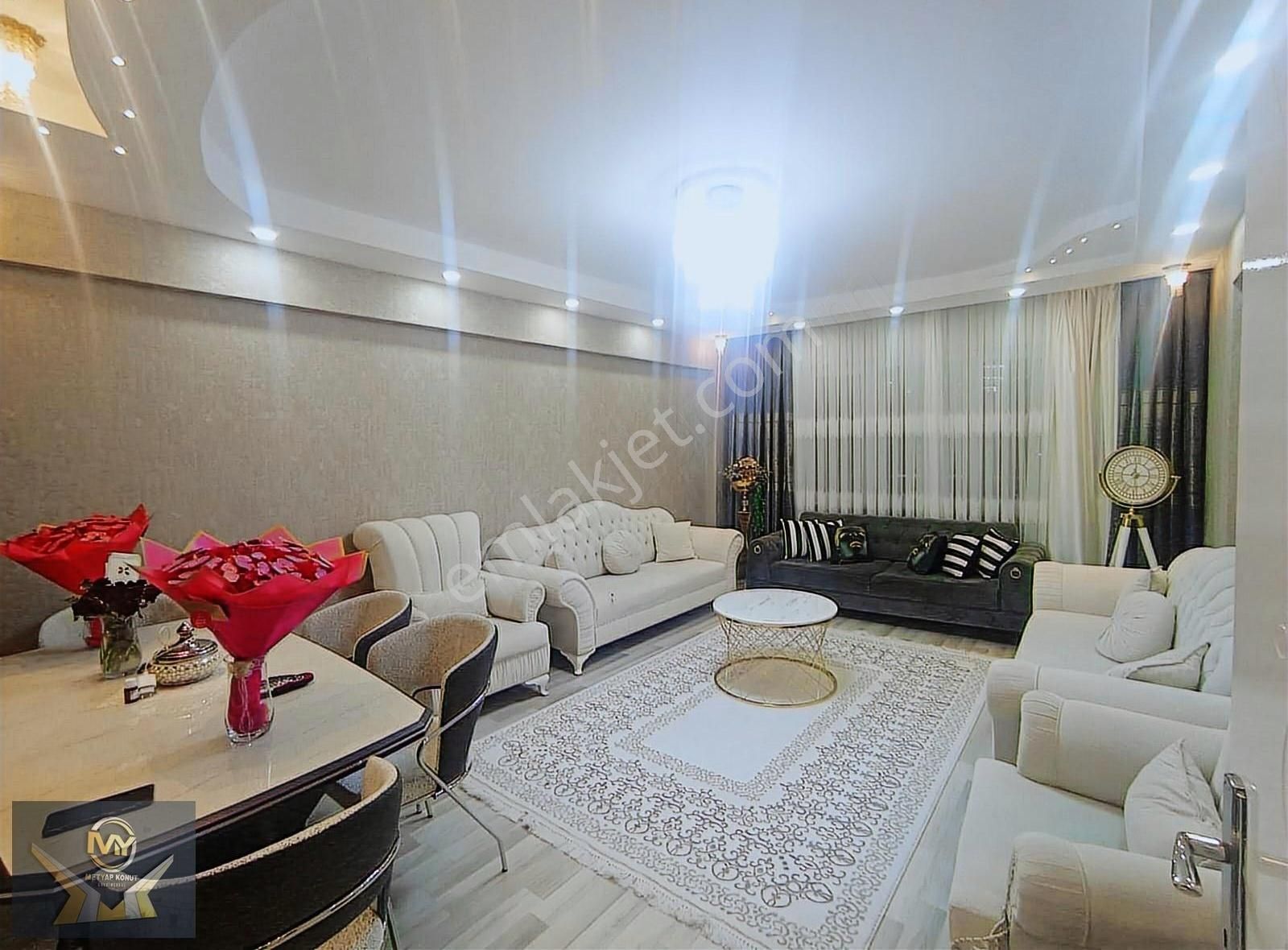 Metyap Konut'tan Şehir Hastanesi Yanı 3,5+1 Geniş Daire