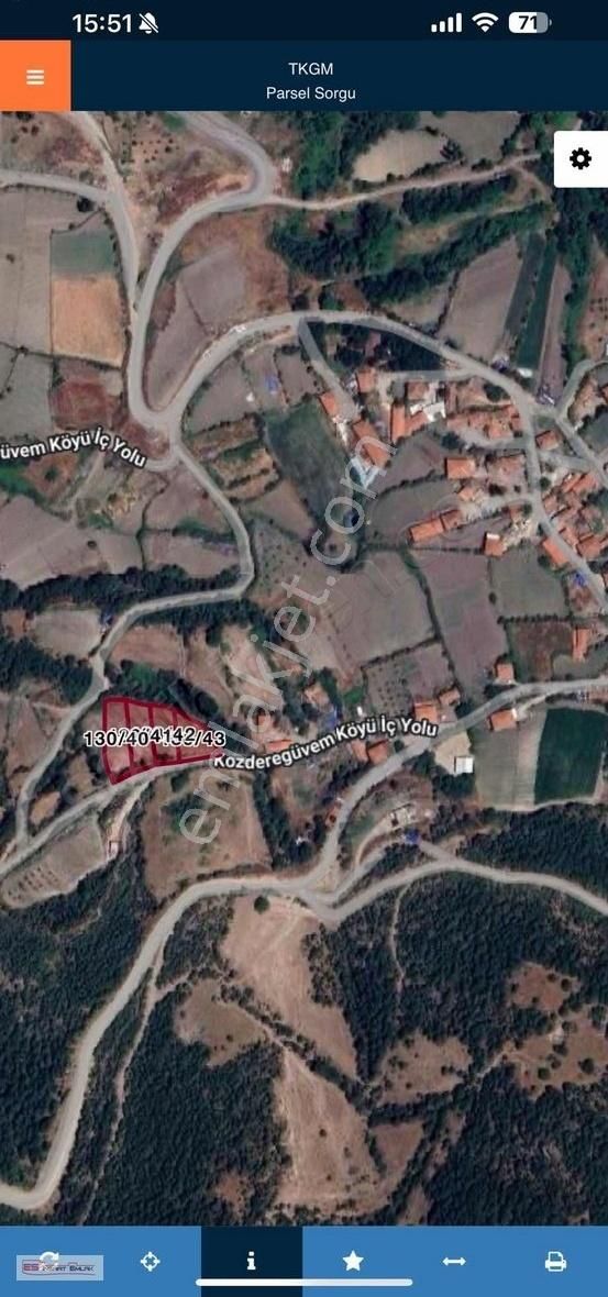 Balıkesir Merkez De 4 Adet Yan Yana Villa İmarlı Arsa