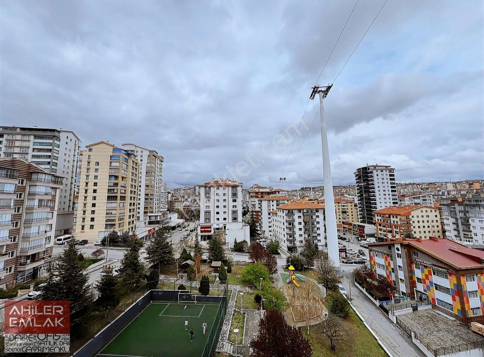Ahiler'den Önü Açık Burç Mah.sinde Site İçerisinde 5.katta 3+1.