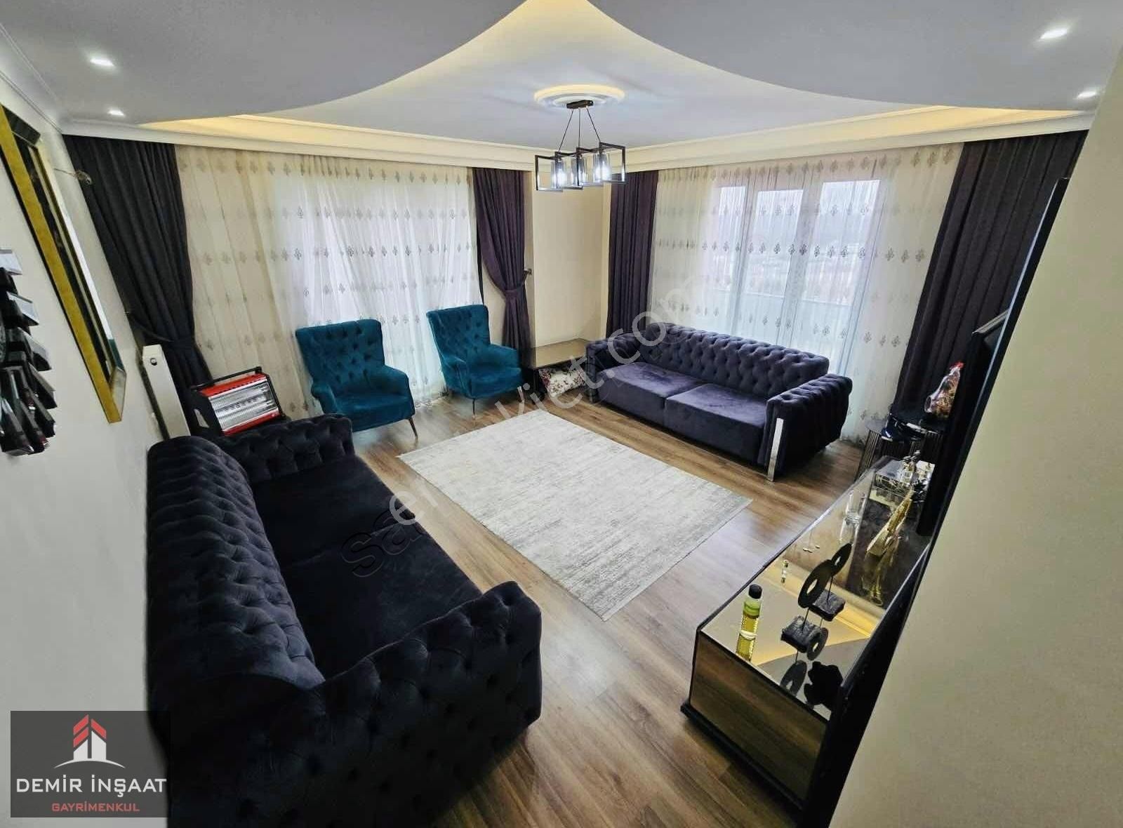 Demir İnşaattan Site İçinde Güney Cephe Satılık 3+1 Daire