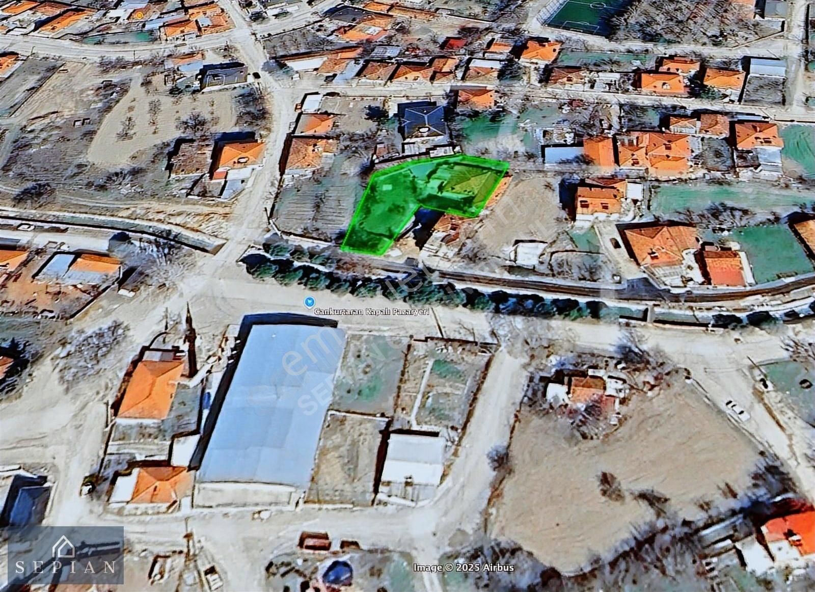Sepiandan Cankurtaran Da Köy İçinde 1000 M2 Satılık Arsa