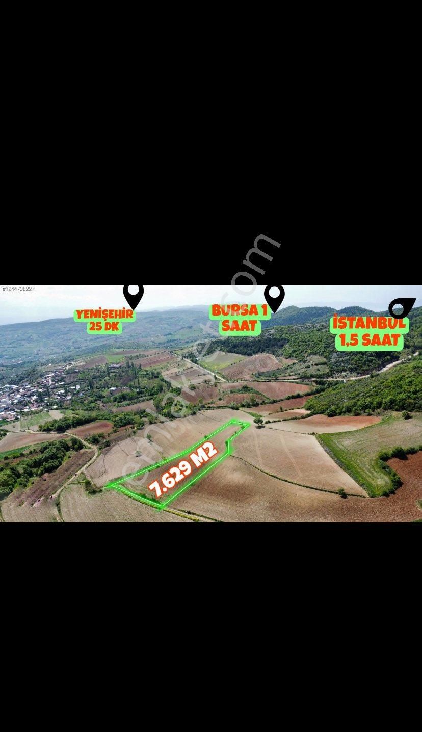 Ais’den Yenişehir Kızılköy’de Tek Tapu!!! Yolu Suyu Var Satılık Tarla