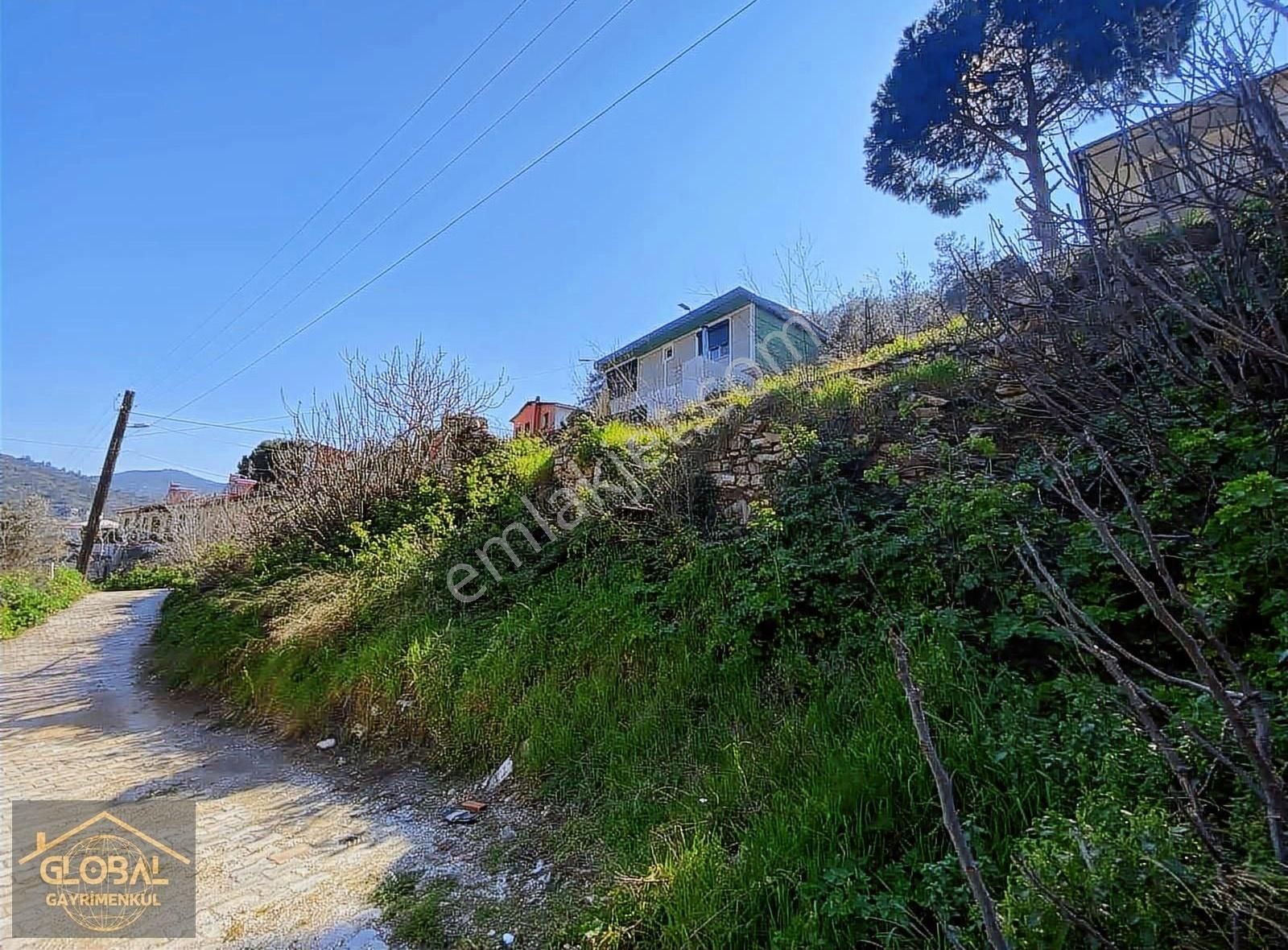 Global'den İçerisinde Kargir Ev Görünen Tek Tapu Satılık Arsa - Görsel 6