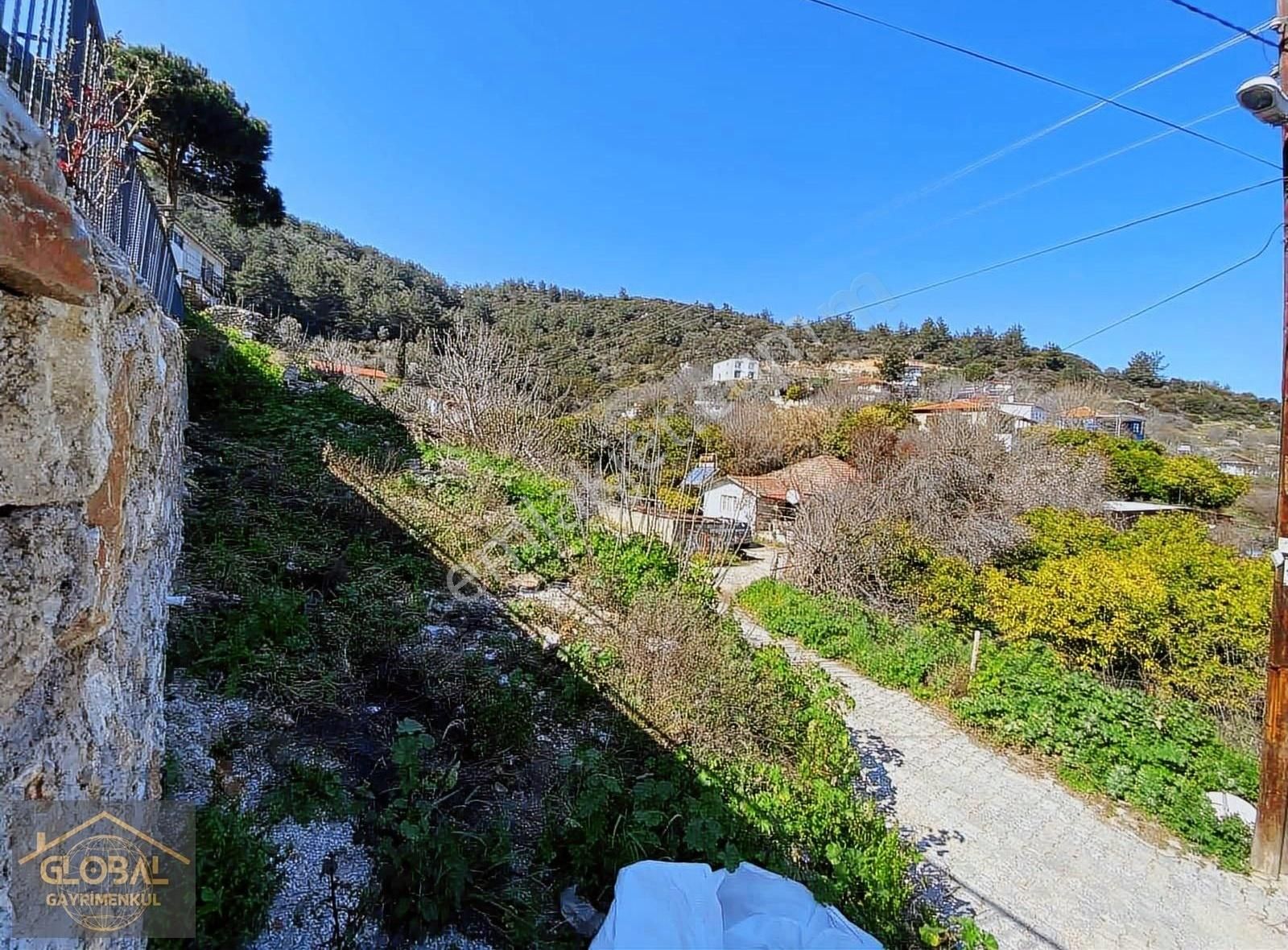Global'den İçerisinde Kargir Ev Görünen Tek Tapu Satılık Arsa - Görsel 8