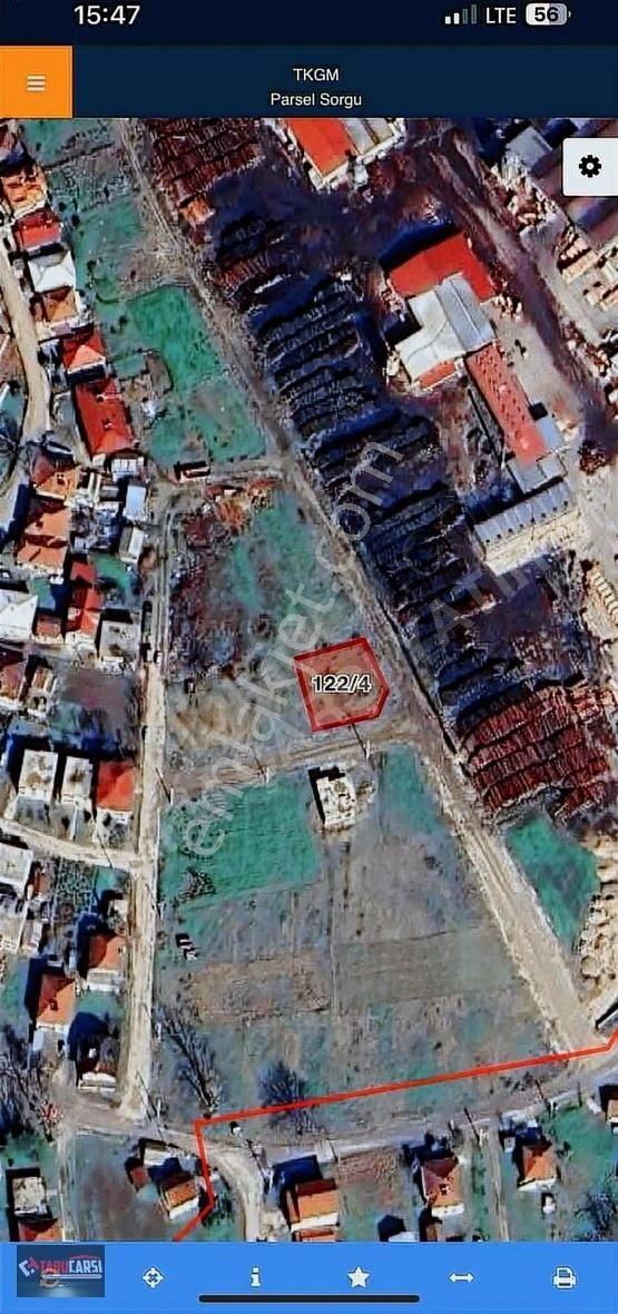 Akyazı Kupon Arsa 550m2 %45 İmarlı