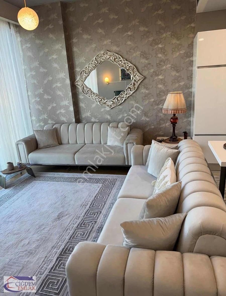 The İstanbul Residence Kir Ve Satış Ofisinden 1+1 Eşyalıbalkonlu