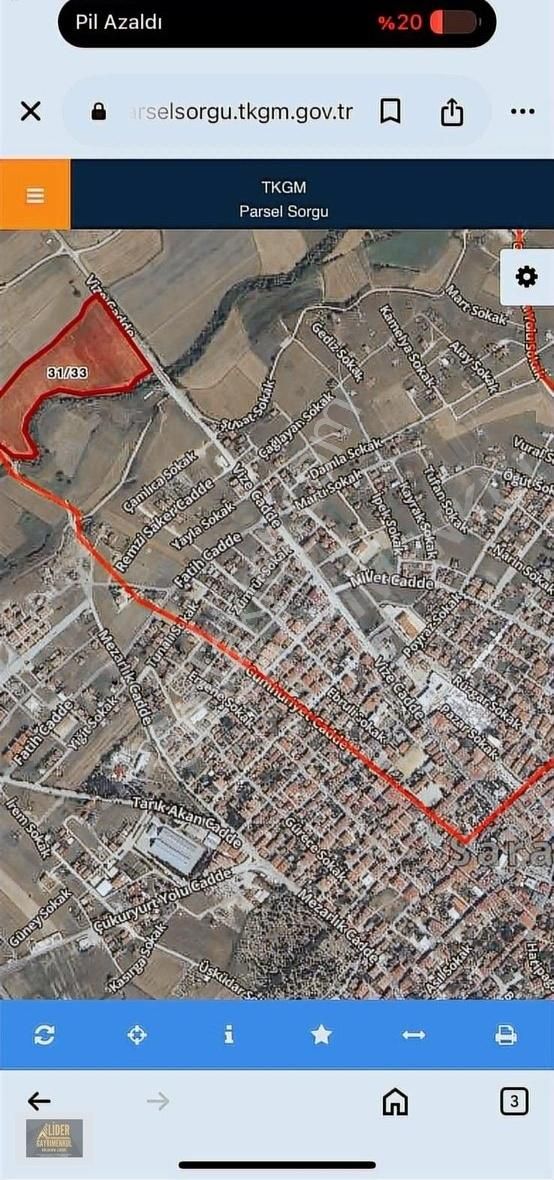Lider'den Tekirdağsaray Yenımahle İçi 360m²cadecephehisseçapıvar
