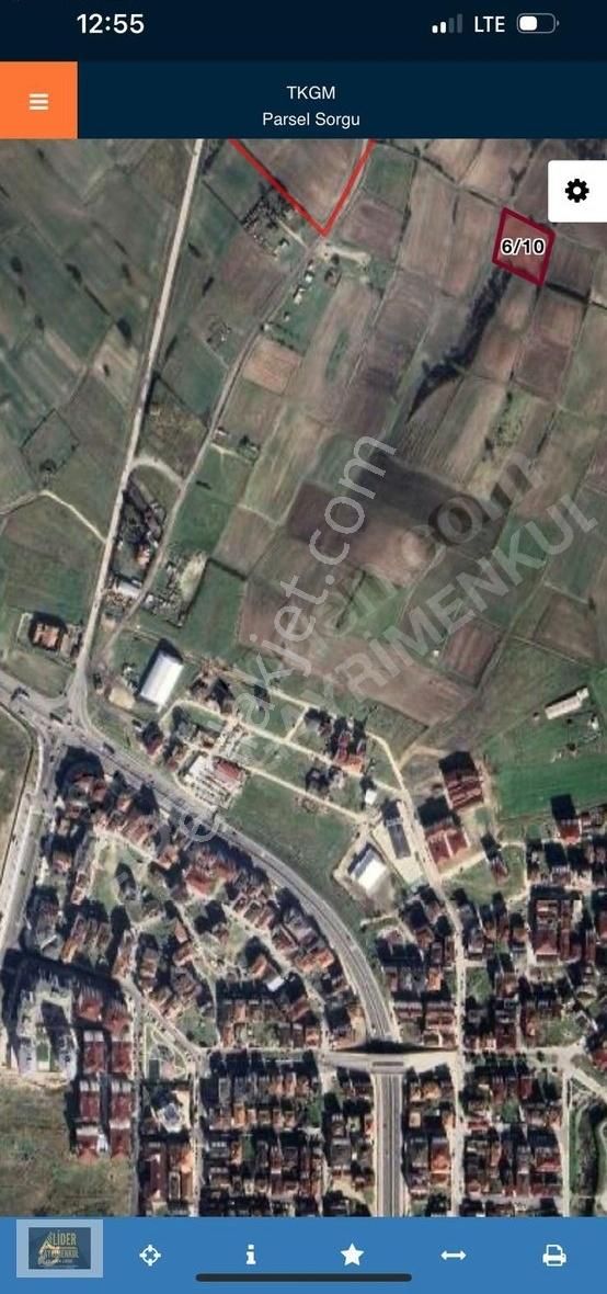 Lider'den Çerkezköy G.m.k.p Mah.kadastro Yola Cehe 400m²
